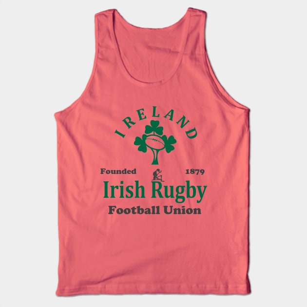 Skulls Rugby Ireland Rugby Tank Top by SkullsRugby